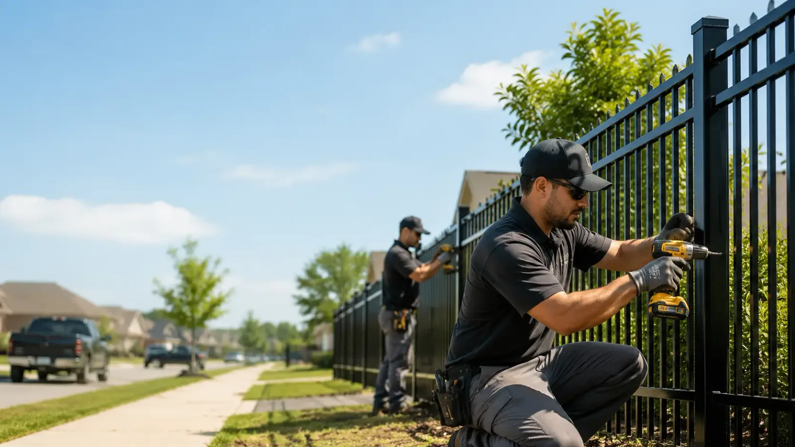 Metal Fence Installation in Mcdonald, PA